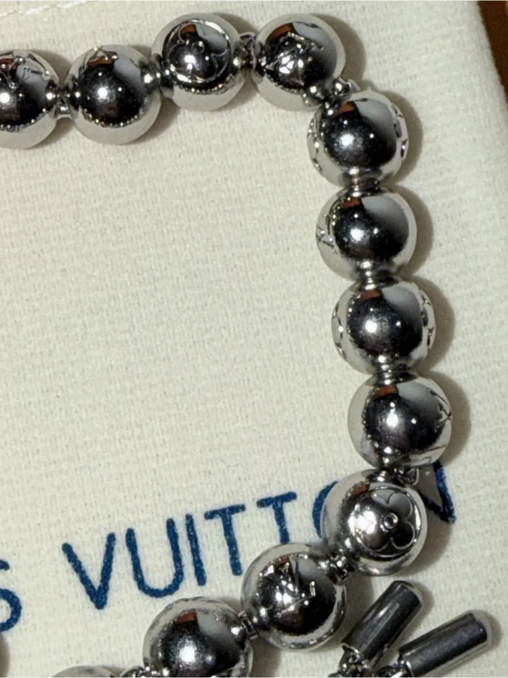Fashion Silver Bead Adjustable Bracelet
